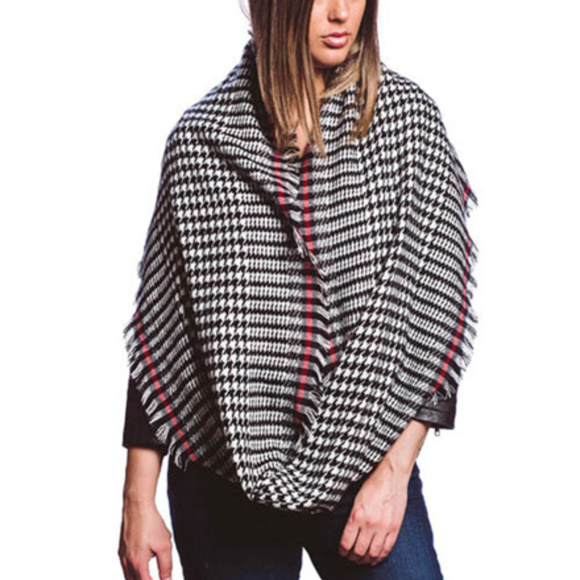 Houndstooth Infinity Scarf - Picture 1 of 1